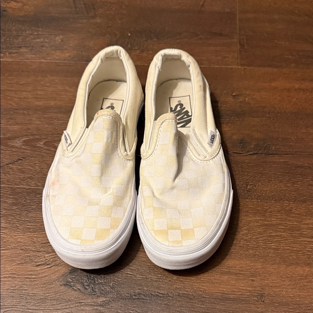 Vans Women’s Checkered Slip-On Sneakers